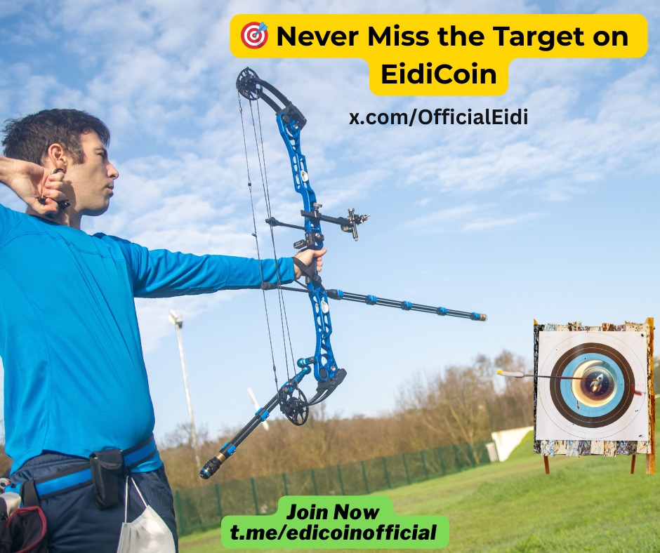OfficialEidi's tweet photo. 🎯 Never Miss the Target on EidiCoin! 🚀
📈 Opportunities don’t wait—grab EidiCoin now!
⚡ Fast, secure, and built for the future.
💰 Hit your financial goals with precision!

🔗 Join the Movement :
https://t.co/KGBTeXrwIJ
https://t.co/1hBVjujcQ1

#EidiCoin #Crypto #Solana #memecoin #CryptoNews #cryptocurrency #HODL #CryptoCommunity