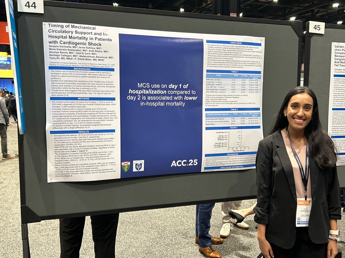 Brilliant Yale residents presenting their work! <a href="/TalalZarif1/">Talal El Zarif, MD</a> <a href="/SanjuGarimella/">Sanju Garimella</a>