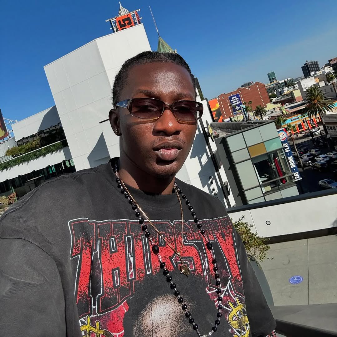 primeriesafrica's tweet image. p.priime repping nigerian ‘LUXURY’ streetwear brands