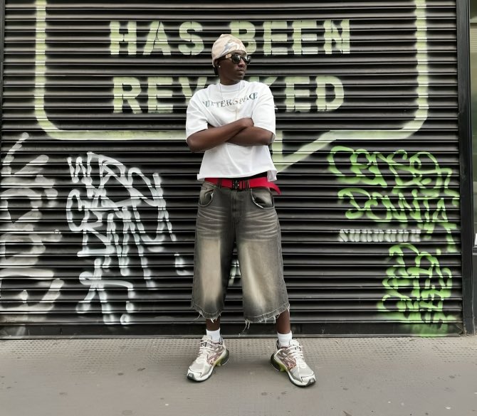 primeriesafrica's tweet image. p.priime repping nigerian ‘LUXURY’ streetwear brands