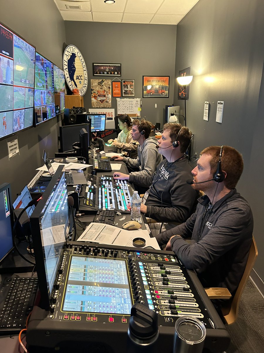 VaSportsTV's tweet photo. ESPN2 baseball + Cuse/UVA men’s lax = a busy day at the JPJ today

Thanks to our hardworking staff, freelancers and students who have done an outstanding job with our shows this weekend and all spring so far! https://t.co/w7n6JP1oUp