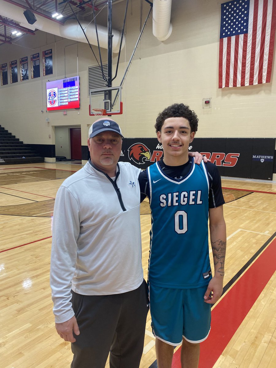 Wouldn’t miss one more opportunity to see <a href="/imCwebb/">CARTER WEBB</a> wear that Siegel Teal one more time at the BCAT All Star Game!
<a href="/siegelmbb/">Siegel Men’s Basketball</a> 
<a href="/SiegelAthletics/">Siegel Athletics</a>