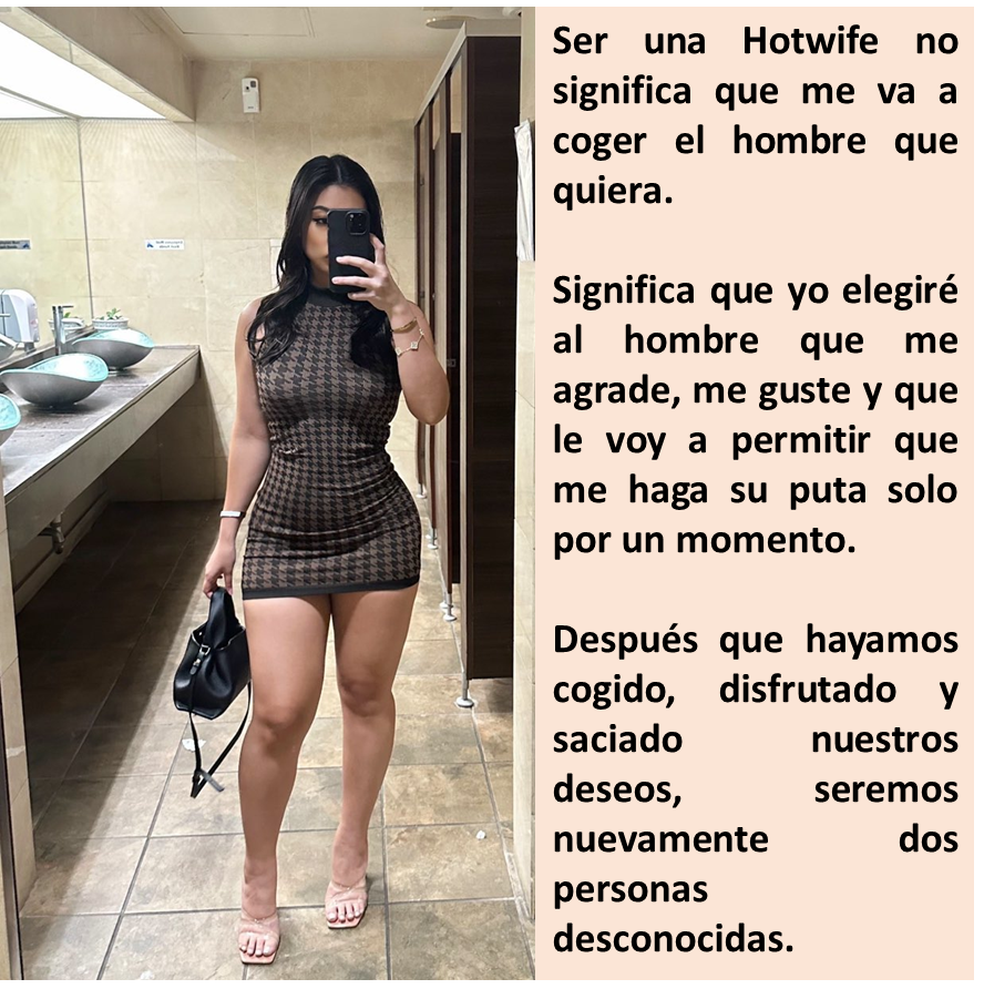 Muchos hombres todavía no entienden esto, y nomas se dan cuenta que nuestra pareja es hotwife porque casi forzosamente se la quieren coger....