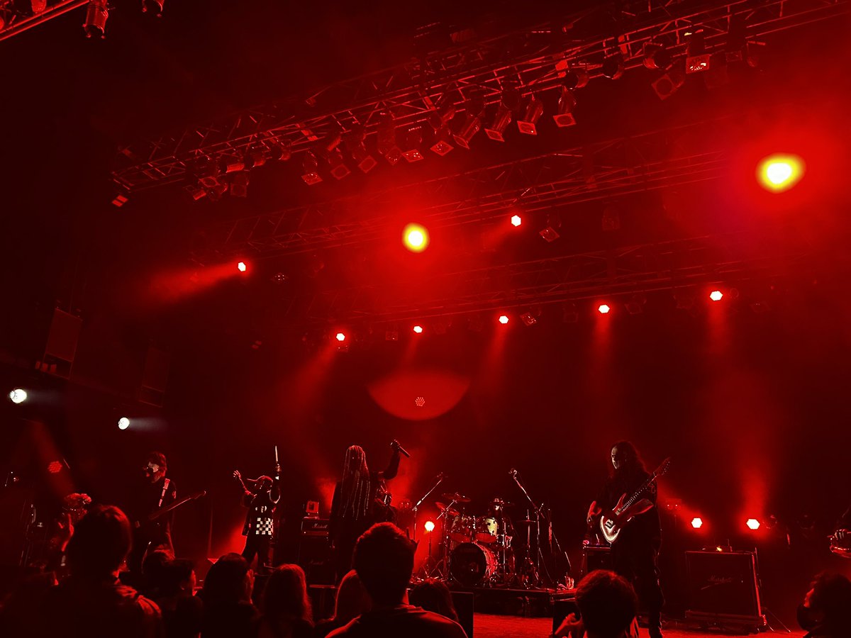 onemasumi's tweet photo. たぶんDIR EN GREYの男限定ライブ以来10年以上ぶりにクラブチッタに行ったんだけど友人がゴリかましてて最高でした
こんだけデカいステージは楽しかろうや、、
#StealKnoT https://t.co/Pv6Kvz5qBb