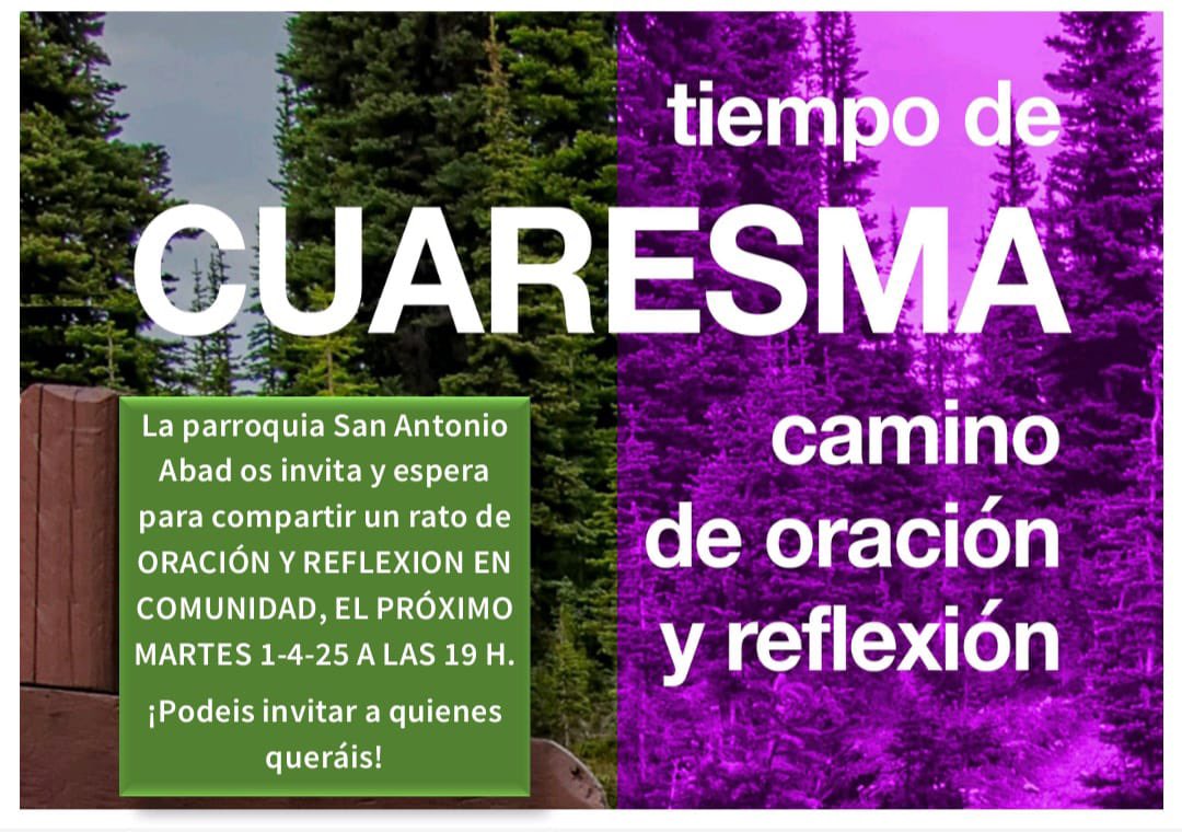 PRÓXIMO MARTES 1 de Abril