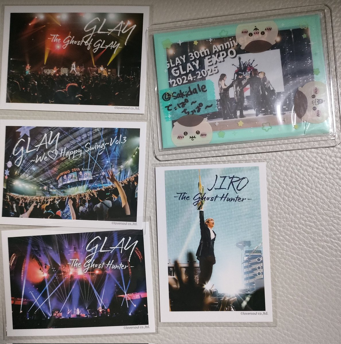 sakidale's tweet photo. GLAY ウエハース コレクトボックス
Vol.2 ローソン 交換 コンプ目的 譲渡
譲)レア TAKURO🟦枠 vol.2 vol.1 前弾ライブフォトカード
求)レア TERU🟥枠
※レアに対して複数枚提供可能です
定価+送料
お買取は横1列一律でまとめてお願い致します(印がある所はまとめて)
都合が合えば手渡し可郵送可↓↓↓ https://t.co/PrD5uyBiSF