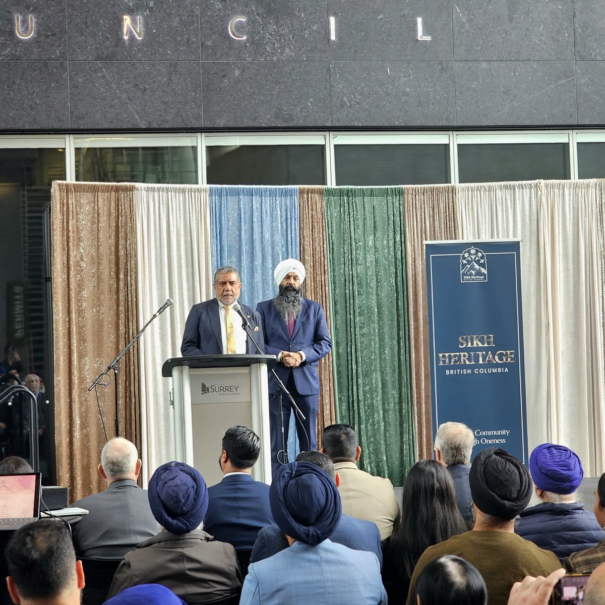 Honoured to participate in <a href="/sikhheritageBC/">Sikh Heritage BC</a> celebration in advance of Sikh Heritage Month this April.

Events like these highlight the rich contributions of the Sikh community to Canada’s economic, social, and cultural fabric.