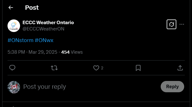 Supreme WX tweet media