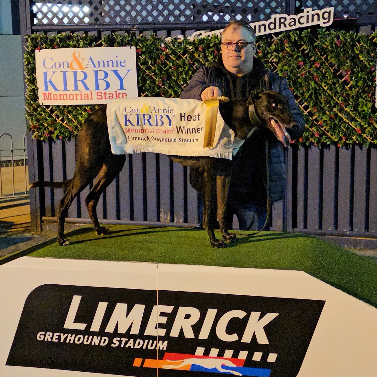 LimkGreyhound's tweet image. 🐾 Con and Annie Kirby Memorial
Round 2, Heat 7

1️⃣ Brideside Bill @KnockaderryGAA
2️⃣ Bubbly Charger @DBLGFA 
3️⃣ Flight Club @DoonGaaClub
⏱️ 28.35

#Kirby2025 #GoGreyhoundRacing #ThisRunsDeep