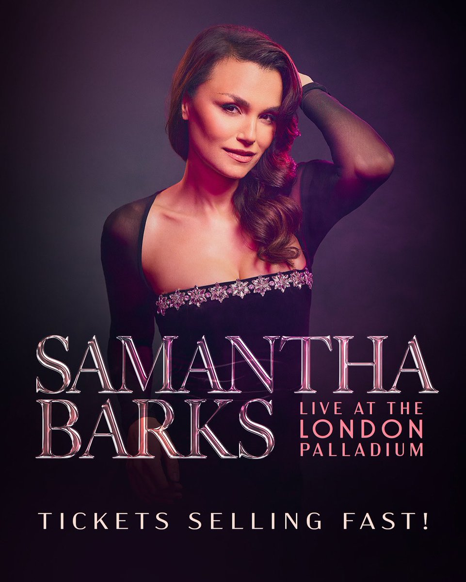 ✨ONE WEEK TO GO ✨ I have so many exciting suprises for you all next Saturday, can’t wait to see you there!! 
Last few tickets here ⬇️

lwtheatres.co.uk/whats-on/saman…
