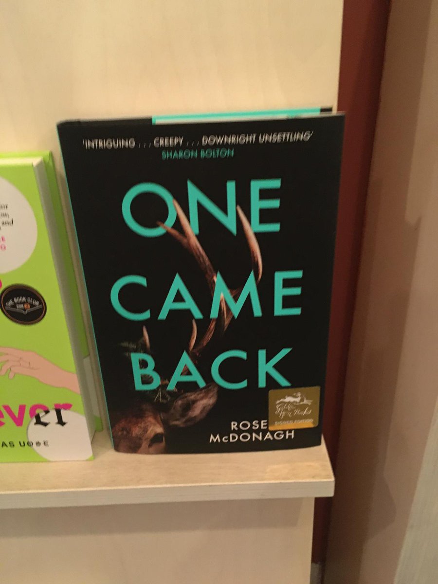 Lovely to see my novel One Came Back out in the world at the wonderful <a href="/GoldenHareBooks/">Golden Hare Books</a>  goldenharebooks.com/products/97813…