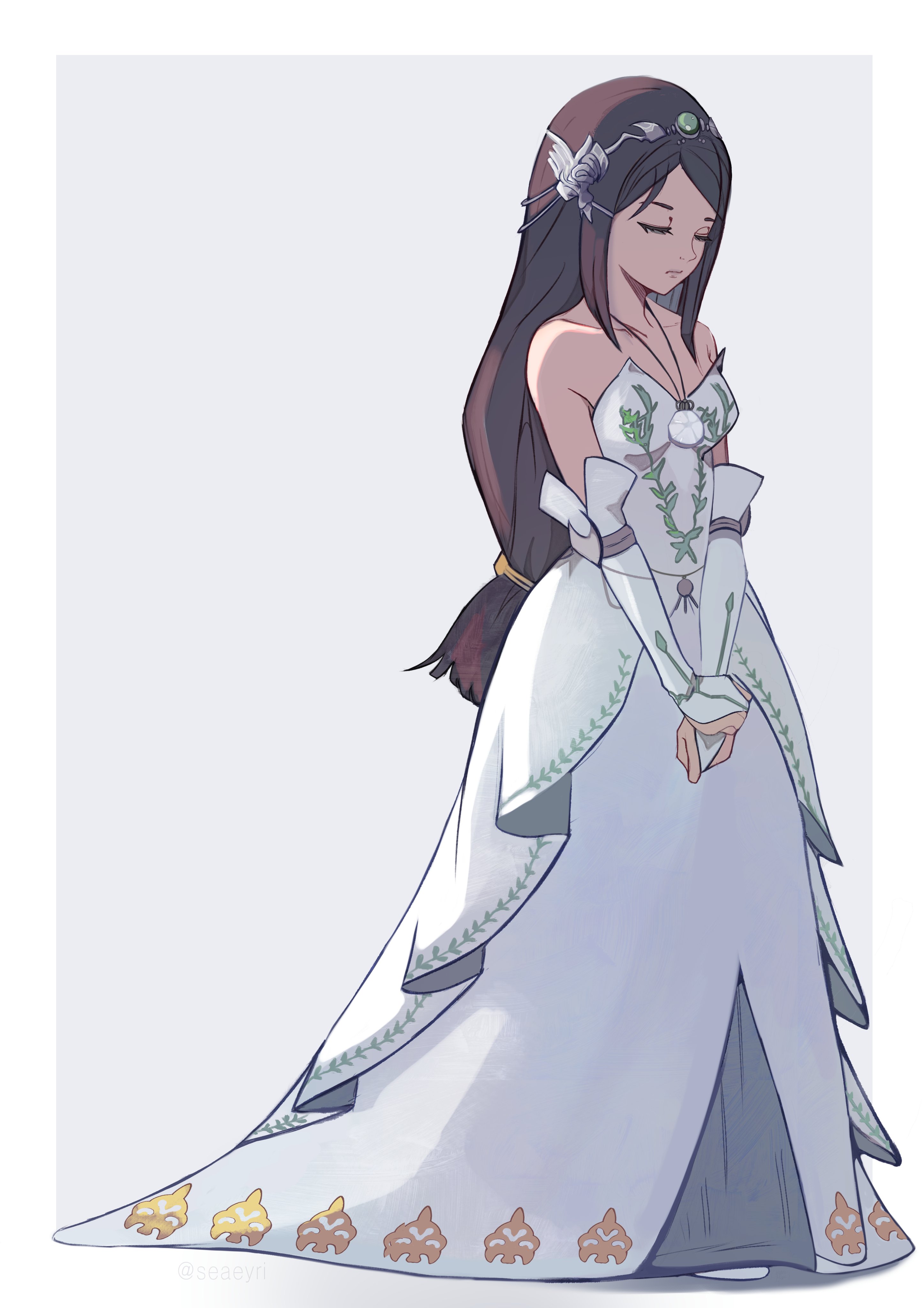 イラスト　原画　リーベド・マリーナ 「疾駆」 セイデンキニンゲン - Crusher Remix - song and lyrics by