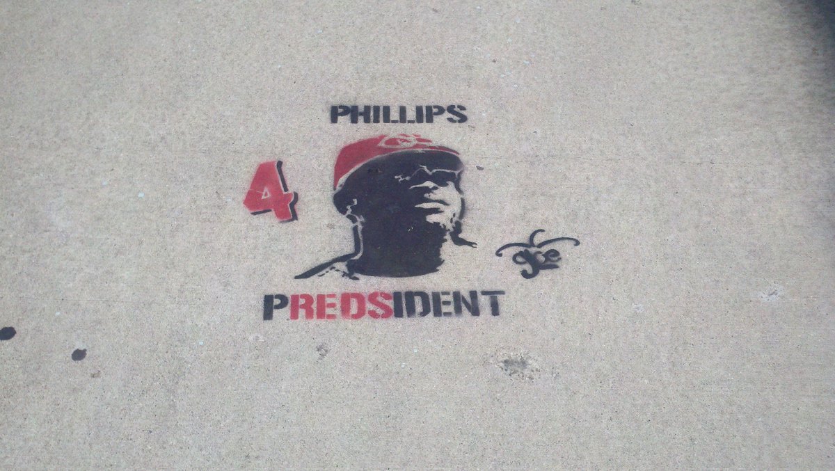 RyanSiemer's tweet photo. Flash back to when I was going to a Reds game and saw this on the walk way. Still miss the legend at GABP @DatDudeBP https://t.co/toG7mJD1Wp