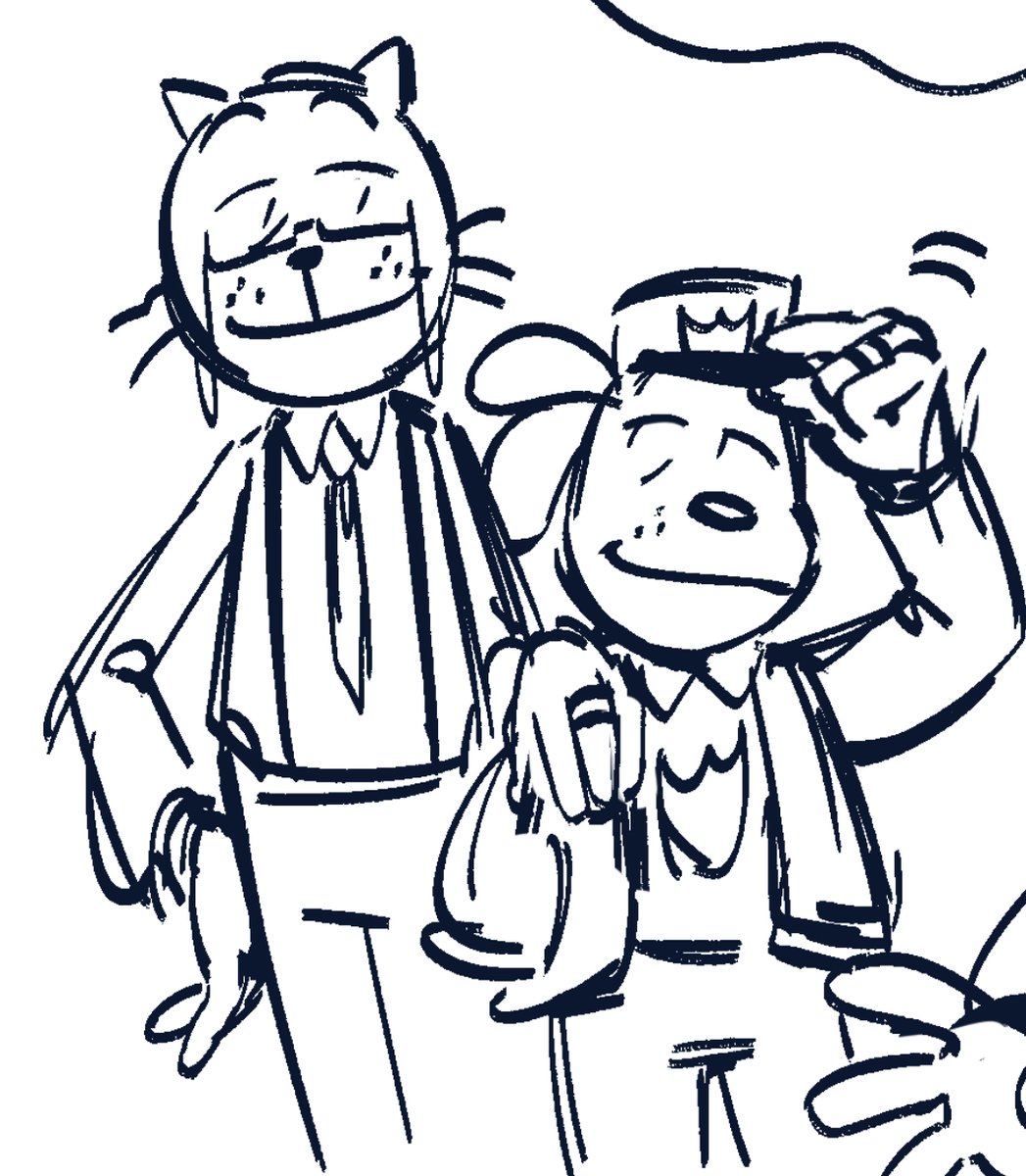 doodles in between studies because. they’ve taken over 
#dogman #petey #detey