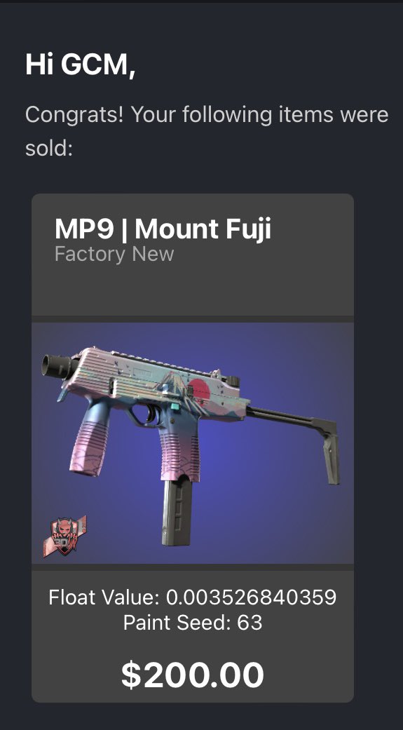 GCM_CSGO's tweet image. Gotta respect someone willing to pay craft, should I make it 1/2?