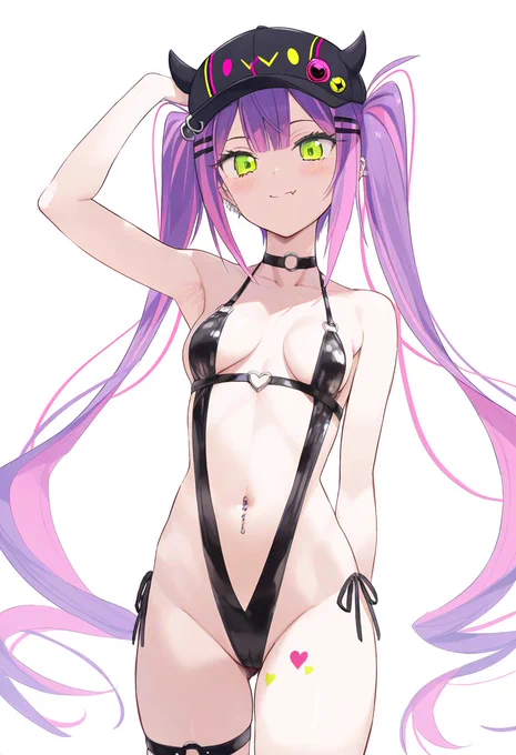 際どい水着シリーズ!トワ様 