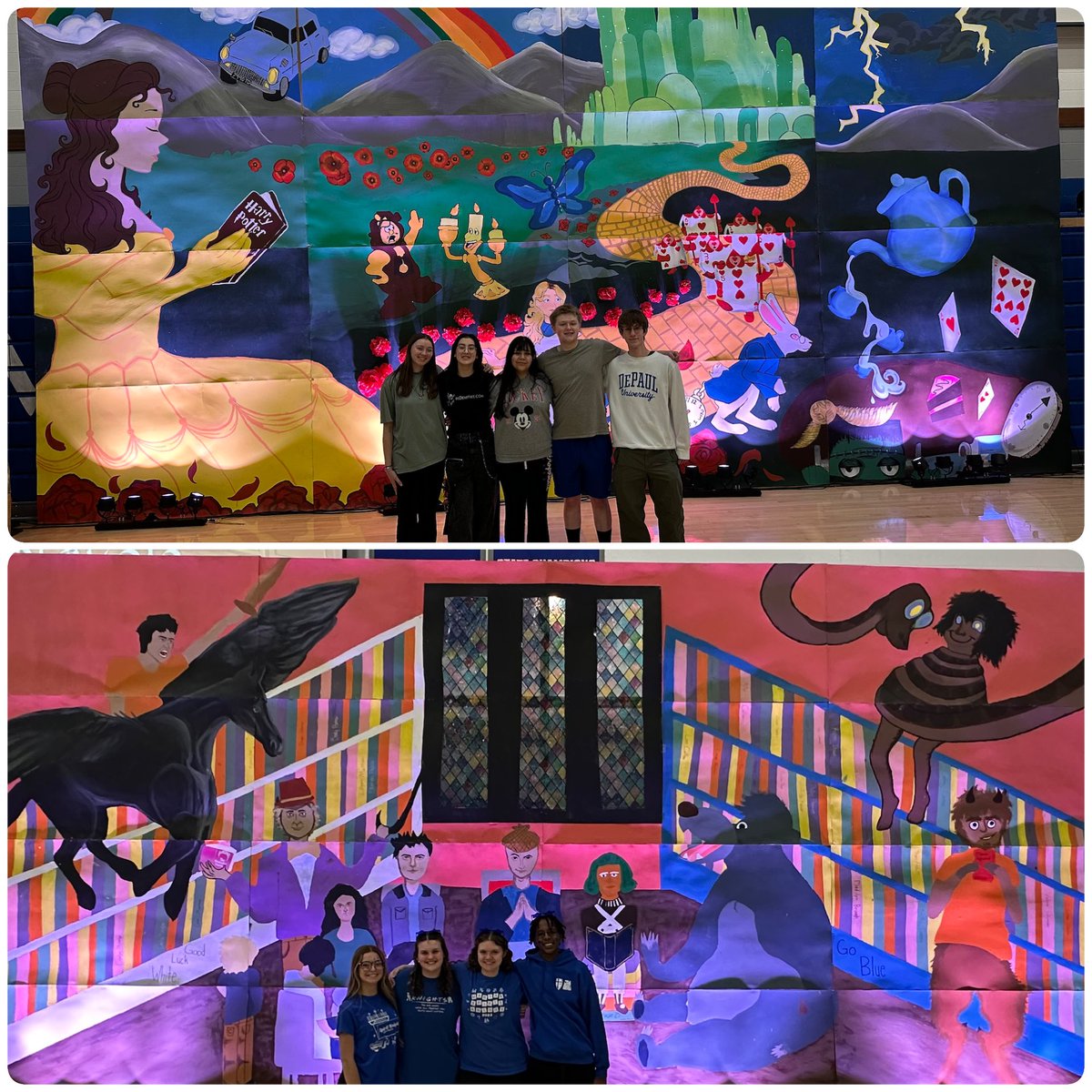 VOTE for Marian Spirit Knight Art!

Theme: Novels

Retweet for White: Top 
Like for Blue: Bottom

Most votes wins my vote!

White: Emily Snider, Alexis McMillen, Sherlyn Padilla, Logan Mattoon
Brady Porter

Blue: Maggie Jordan, Lauralynn Duensing, Kylan Ibuya, Madilyn brough