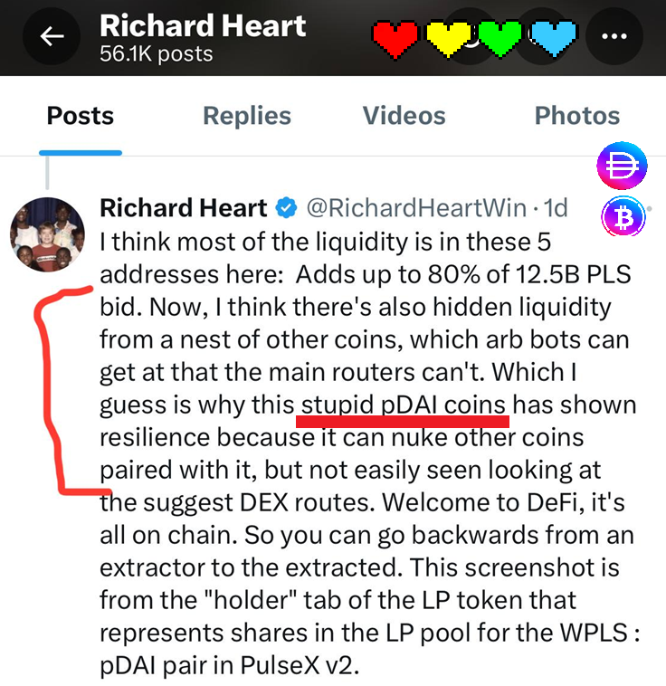 yourfriendSOMMI's tweet image. ❤️💛💚💙

Stupid #pDAI is very stupid.

Make sure you pass on the message.