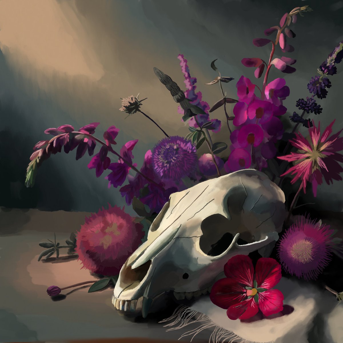 null_walker's tweet image. Finally getting the hang of Procreate