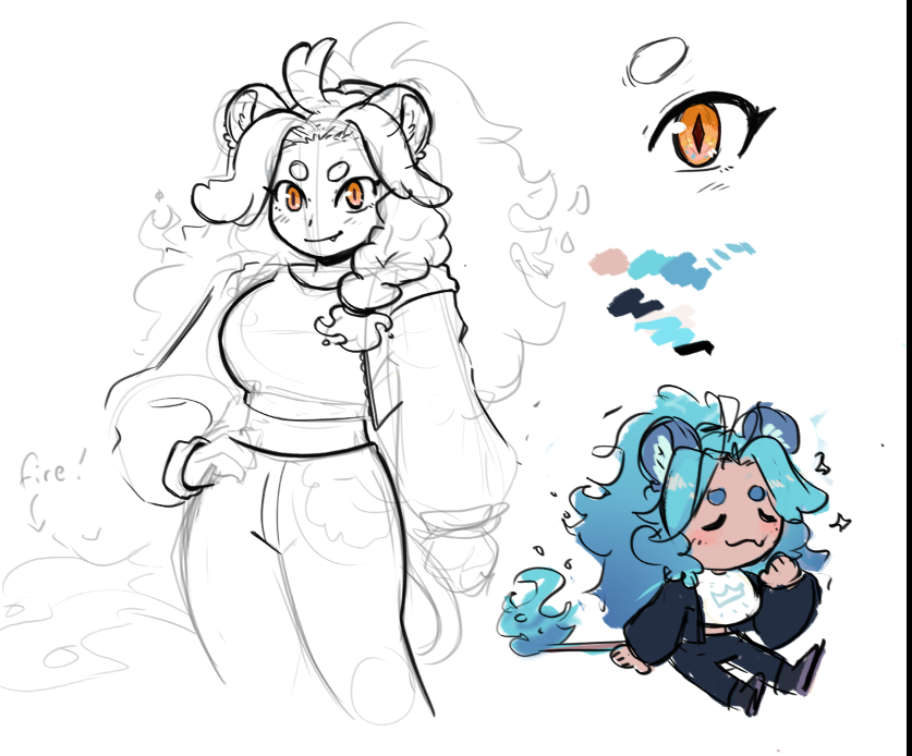pokepaws's tweet photo. GIVE ME YOUR PNGS/REFS!!👀

i wanna do more super loose/messy scribbles like this between work!!! https://t.co/WMXBOaJxZz