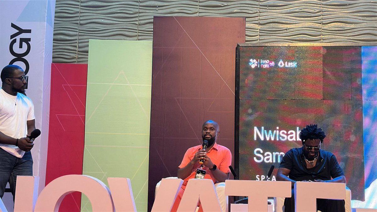 itoro_chris's tweet photo. During the second day of INNOVATE'25, hearing @NwisabariSamuel speak during the second panel session was an Impactful moment. 

Thank you @GeeAkpan for creating wonderful and beautiful learning, gaining, earning and connecting opportunities for us all.

#Innovate25
#DefyDefi https://t.co/d8hwXeAKLJ