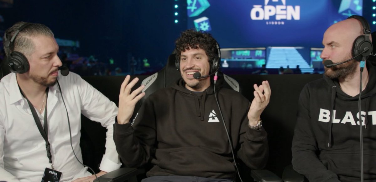 TontonOG_'s tweet photo. On aime ou pas, mais ce que propose @KRL_STREAM et son crew pour ces playoffs de #BLASTOpenSpring2025, c'est tout simplement incroyable en terme de content français sur du Counter-Strike. Mention spéciale pour l'invitation et la prestation de @CMCnd.
#CS2 #BLASTPremier https://t.co/OnXYQfpysS