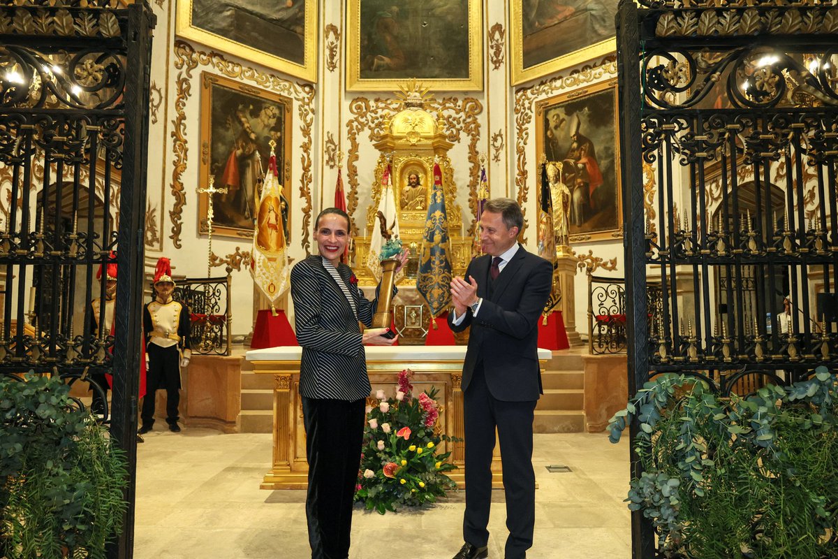Magnífico Pregón el de Inmaculada Jiménez Mateos, un disfrute para los sentidos que da comienzo a la Semana Santa de nuestra ciudad.