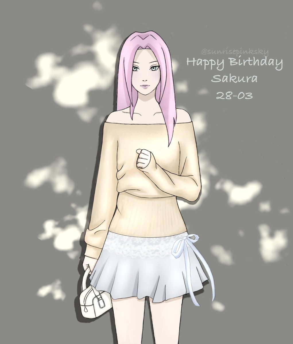 A bit late but Happy Birthday to my favorite female character Sakura Haruno 💗💗💗
#SakuraWeek2025
#春野サクラ生誕祭2025
#春野サクラ誕生祭2025
#fanart