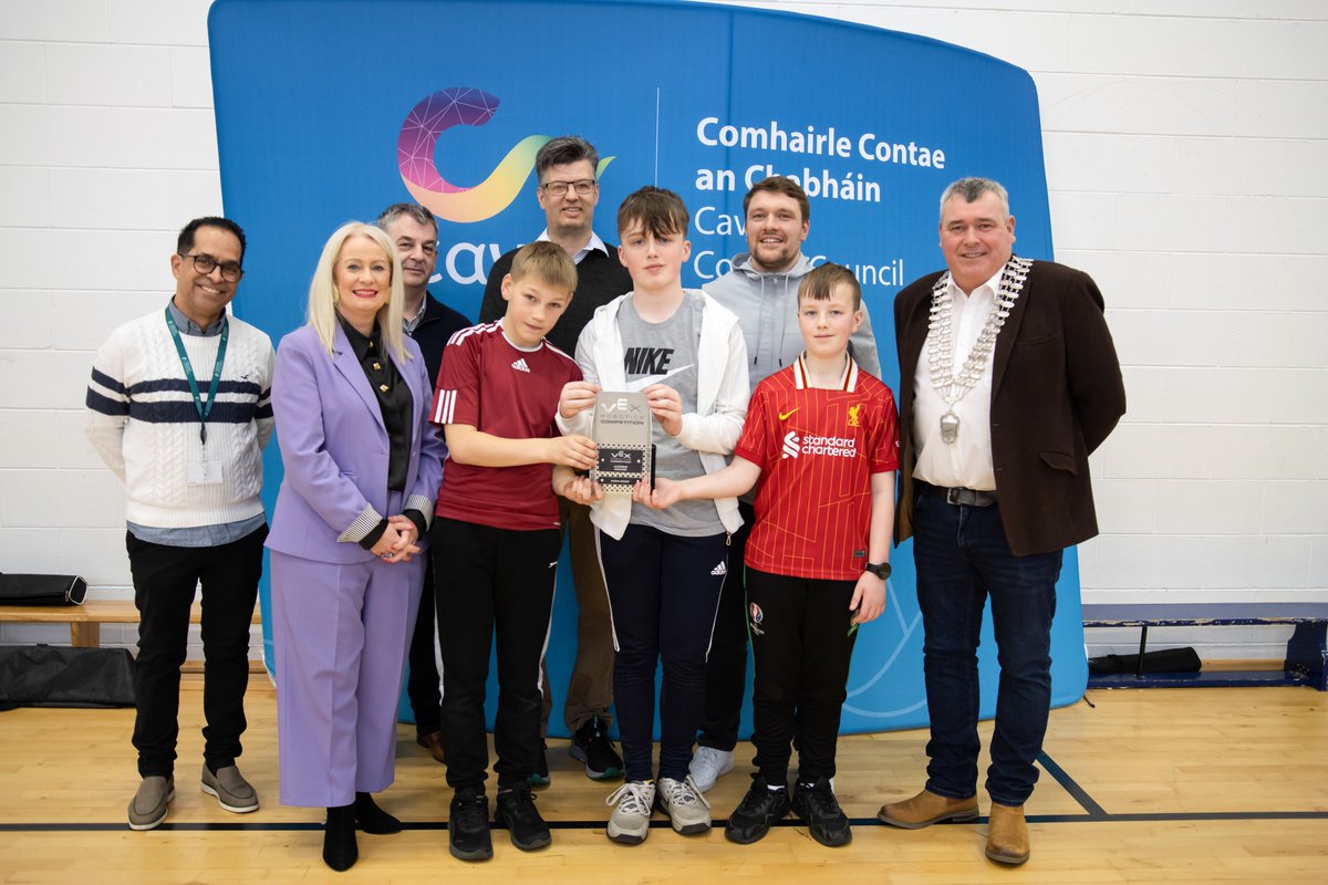 Cavan Connects (@cavanconnects) on Twitter photo Thanks to everyone who made the BCP National VEX Robotics Competition a success today.
<a href="/DavidFHodge/">David Hodge</a> <a href="/CavMonETB/">Cavan and Monaghan Education and Training Board</a> <a href="/DeanHodge_OCC/">Dean Hodge</a>
<a href="/offalycoco/">Offaly County Council</a> @DeptRCD <a href="/cavancoco/">Cavan County Council</a>
<a href="/hugh_mcglynn/">Hugh McGlynn</a> <a href="/TPOReilly1/">TP O Reilly</a> <a href="/NiamhSmythTD/">Niamh Smyth TD</a> Thanks to everyone who made the BCP National VEX Robotics Competition a success today.
<a href="/DavidFHodge/">David Hodge</a> <a href="/CavMonETB/">Cavan and Monaghan Education and Training Board</a> <a href="/DeanHodge_OCC/">Dean Hodge</a>
<a href="/offalycoco/">Offaly County Council</a> @DeptRCD <a href="/cavancoco/">Cavan County Council</a>
<a href="/hugh_mcglynn/">Hugh McGlynn</a> <a href="/TPOReilly1/">TP O Reilly</a> <a href="/NiamhSmythTD/">Niamh Smyth TD</a>