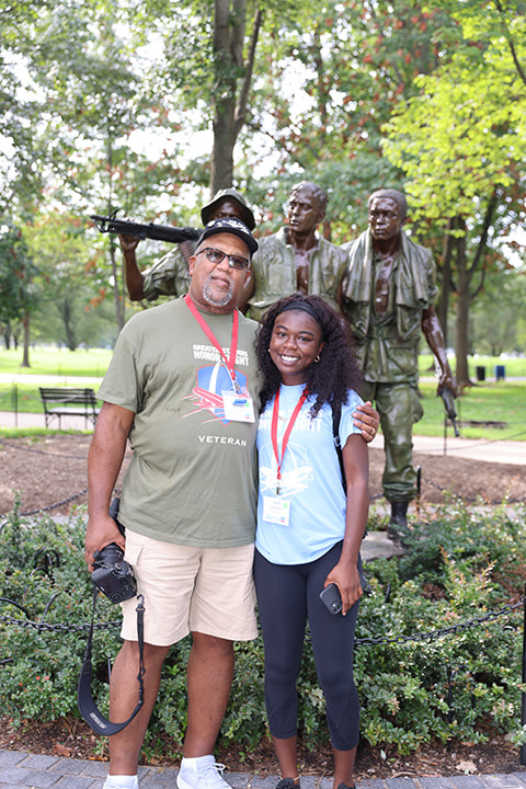 Today, we remember the end of the Vietnam War. We honor the service of those who answered duty's call, &amp; faced a harsh homecoming. @STLHonorFlight is dedicated to giving these heroes a true 'Welcome Home.' If you're a Vietnam Vet, sign up! #VietnamWarAnniversary #HonorFlight