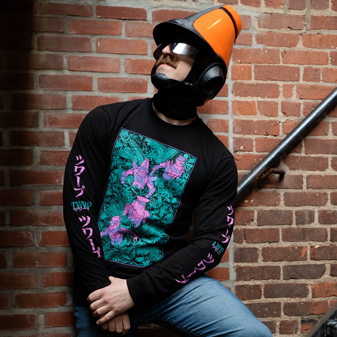 We turned the puppet photo and Human's Touch artwork into shirts... you can get them (as well as the Rainforest Long-sleeve Tee) at all of the <a href="/ninjasexparty/">Ninja Sex Party</a> Pure Elegance shows!