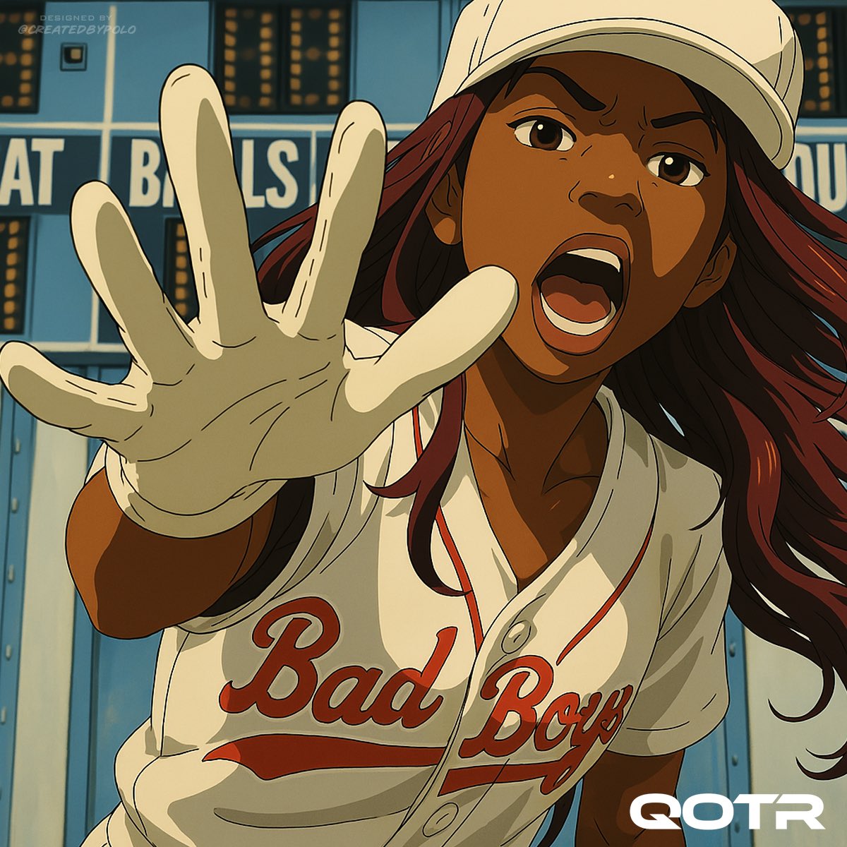 THEQOTR's tweet image. The ICON #QOTR #GiveItUpForTheLadies