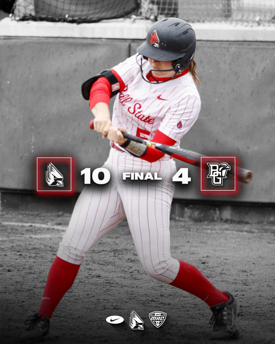 Ball State Softball (@ballstatesb) on Twitter photo Powered by 5⃣ RBI from <a href="/karraamariee/">Kara Gunter</a>, we completed the DH 🧹 w/a 10-4 #VICTORY over BGSU in the nightcap
Back at it Tuesday w/a home twinbill vs. NIU
#ChirpChirp x #WeFly x #MACtion Powered by 5⃣ RBI from <a href="/karraamariee/">Kara Gunter</a>, we completed the DH 🧹 w/a 10-4 #VICTORY over BGSU in the nightcap
Back at it Tuesday w/a home twinbill vs. NIU
#ChirpChirp x #WeFly x #MACtion