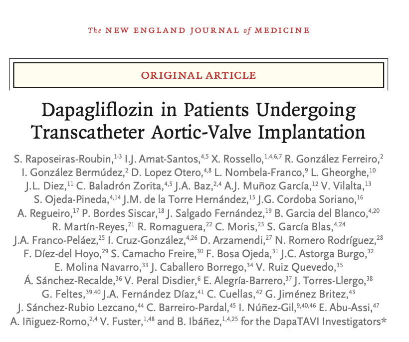 J.G. Córdoba (@jgcorso) on Twitter photo DapaTAVI presented at #ACC25 and simultaneously published <a href="/NEJM/">NEJM</a>. Brilliant <a href="/S_Raposeiras/">Sergio Raposeiras-Roubín</a> 🙌and P.I. <a href="/ignamatsant/">Ignacio J. Amat</a> <a href="/Borjaibanez1/">Borja Ibanez</a> <a href="/xavirose/">Xavier Rose</a>. Thanks a lot for let us participate from <a href="/cardiocete/">cardiocete</a> <a href="/albacetesanidad/">Albacete Sanidad</a> in this important trial made in Spain 👏🇪🇸 <a href="/JimenezChechu/">Chechu Jiménez Mazuecos</a> <a href="/corbi_miguel/">Miguel Corbí</a> DapaTAVI presented at #ACC25 and simultaneously published <a href="/NEJM/">NEJM</a>. Brilliant <a href="/S_Raposeiras/">Sergio Raposeiras-Roubín</a> 🙌and P.I. <a href="/ignamatsant/">Ignacio J. Amat</a> <a href="/Borjaibanez1/">Borja Ibanez</a> <a href="/xavirose/">Xavier Rose</a>. Thanks a lot for let us participate from <a href="/cardiocete/">cardiocete</a> <a href="/albacetesanidad/">Albacete Sanidad</a> in this important trial made in Spain 👏🇪🇸 <a href="/JimenezChechu/">Chechu Jiménez Mazuecos</a> <a href="/corbi_miguel/">Miguel Corbí</a>