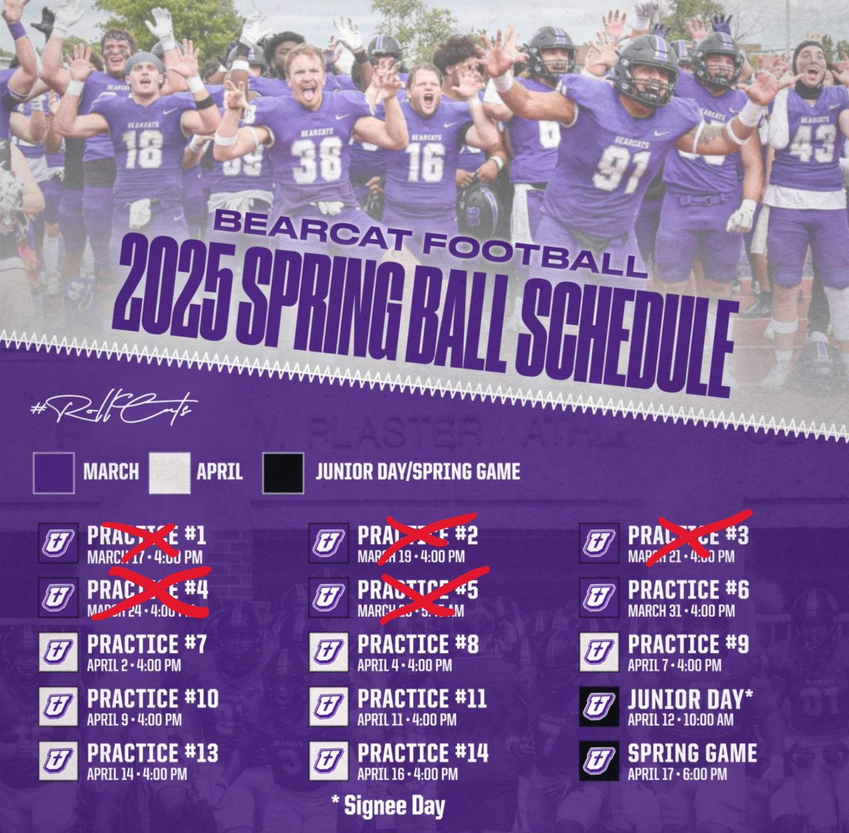 Coach Mason Dunn (@coachm_dunn) on Twitter photo 5 down, 10 to go! <a href="/SBU_Football/">SBU Football</a> is 1/3rd of the way through Spring Ball. Our guys have had a great start to camp and are improving everyday!
Class of 2026 Ballers - come out and catch a practice at Junior Day or our Spring Game!
SIGN UP LINK👇
forms.gle/HD3APc8EWZY6Yy… 5 down, 10 to go! <a href="/SBU_Football/">SBU Football</a> is 1/3rd of the way through Spring Ball. Our guys have had a great start to camp and are improving everyday!
Class of 2026 Ballers - come out and catch a practice at Junior Day or our Spring Game!
SIGN UP LINK👇
forms.gle/HD3APc8EWZY6Yy…