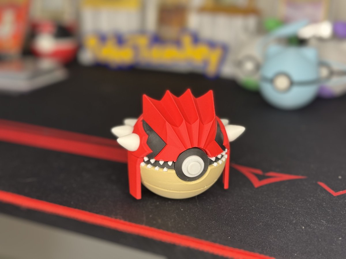 PokéTeeJay (@poketeejay) on Twitter photo ✨ FREE POKÉBALL PRINT ✨
Giving away this Groudon 3D printed Pokéball! To enter:
• Follow <a href="/PokeTeeJay/">PokéTeeJay</a>
• Like & RT ♻️
• Tag a Poké friend 🤝🏻
Ends 4/5!
Good luck 🫡
#Pokemon #3DPrinting ✨ FREE POKÉBALL PRINT ✨
Giving away this Groudon 3D printed Pokéball! To enter:
• Follow <a href="/PokeTeeJay/">PokéTeeJay</a>
• Like & RT ♻️
• Tag a Poké friend 🤝🏻
Ends 4/5!
Good luck 🫡
#Pokemon #3DPrinting