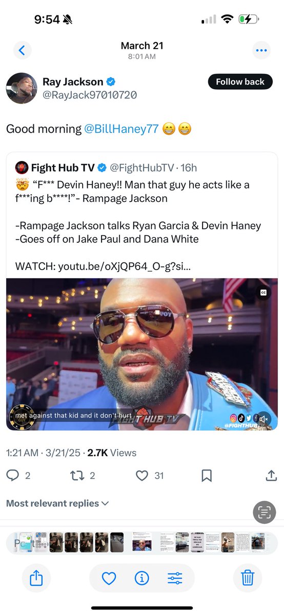 Bill Haney tweet media