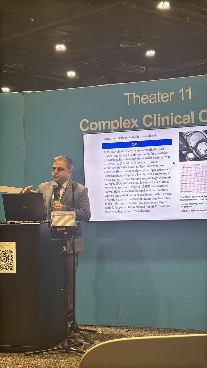 AhAminMD's tweet image. ACC25: PKP2 haploinsufficiency can cause ventricular arrhythmia years before structural changes emerge. Grateful for Dr. Giudicessi’s mentorship. @ACCinTouch @JohnGiudicessi @MayoCVFellows @MayoClinicCV