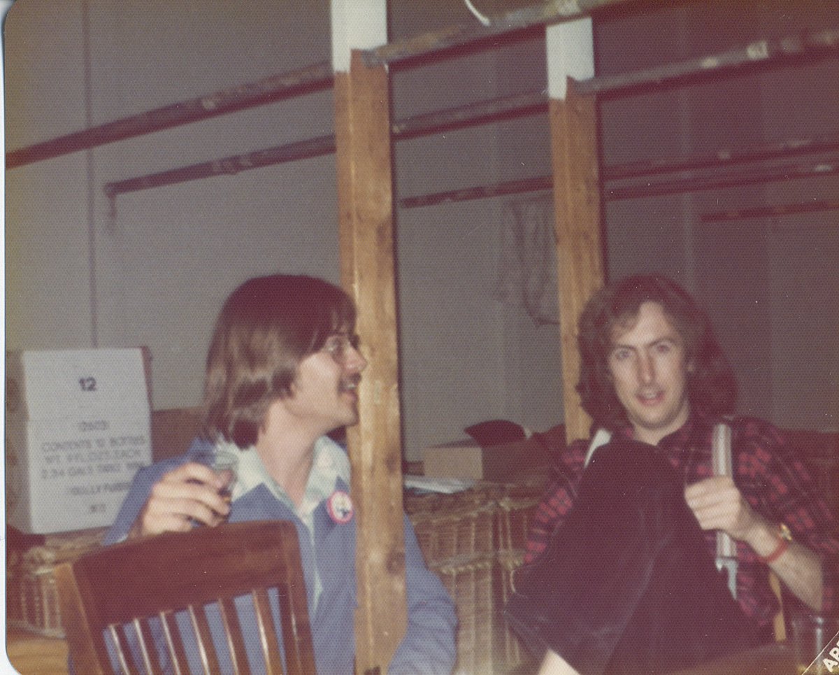 KHowardJohnson's tweet photo. The first time I ever met Eric. It would not be the last. Happy birthday @EricIdle https://t.co/fgJ14LgRLm