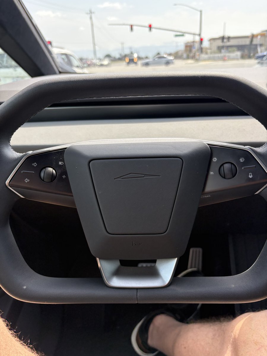 Stuartall1977's tweet photo. In solidarity to @Elon and Tesla I test drove a cybertruck today and it didn’t disappoint! #elon #tesla https://t.co/lY8BDoRRz9