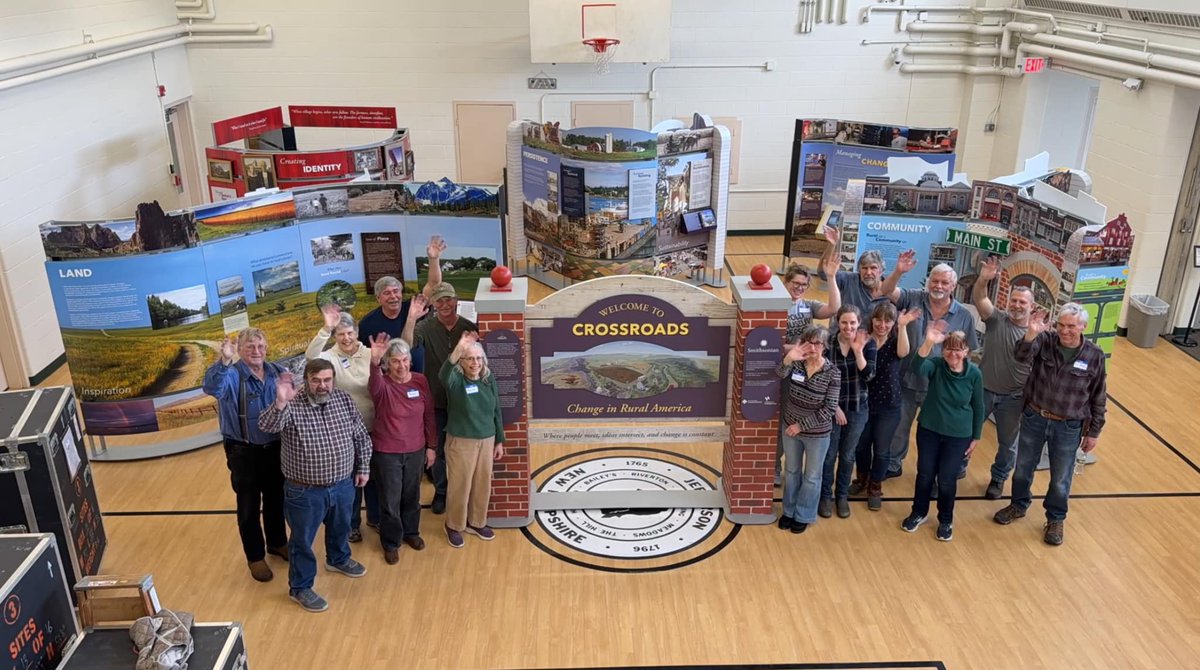 New Hampshire Humanities (@nhhumanities) on Twitter photo We’re thrilled that the Jefferson Historical Society is now hosting the <a href="/smithsonian/">Smithsonian</a>'s <a href="/MuseumOnMainSt/">Museum on Main St</a> traveling exhibit, "Crossroads: Change in Rural America," in 6 NH & VT towns through this fall. Event information: tinyurl.com/yzpxdtyp
#history #humanities #NewHampshire We’re thrilled that the Jefferson Historical Society is now hosting the <a href="/smithsonian/">Smithsonian</a>'s <a href="/MuseumOnMainSt/">Museum on Main St</a> traveling exhibit, "Crossroads: Change in Rural America," in 6 NH & VT towns through this fall. Event information: tinyurl.com/yzpxdtyp
#history #humanities #NewHampshire
