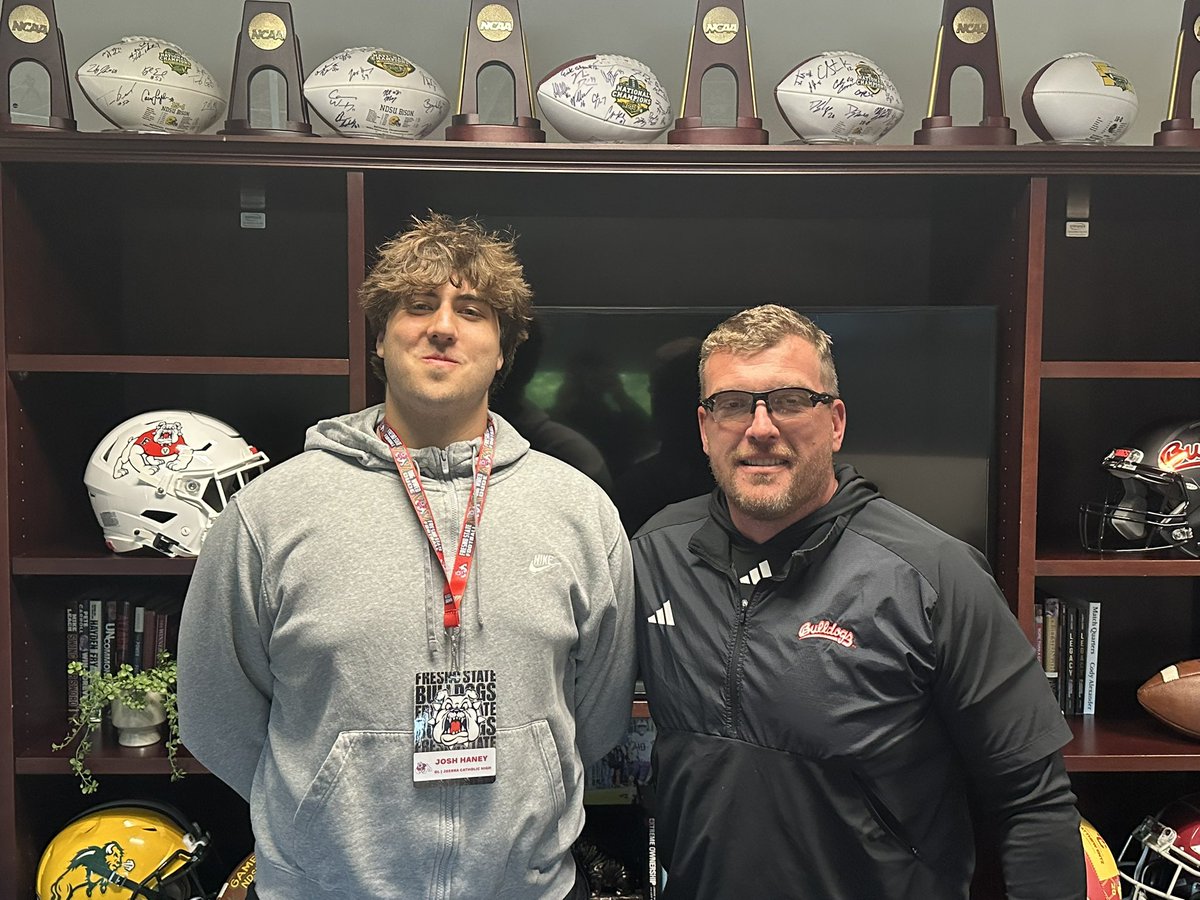 Josh Haney (@joshh2026) on Twitter photo I had an amazing time at <a href="/FresnoStateFB/">Fresno State Football</a> junior day. Thank you <a href="/Coach_Entz/">Coach Matthew Entz</a>, <a href="/Coach_Crab/">Zachary Crabtree</a>, and <a href="/Jaden_Diamond2/">Jaden Diamond</a> for your hospitality and being so generous with your time, I can’t wait to come back for my OV #RedWave #GreenV I had an amazing time at <a href="/FresnoStateFB/">Fresno State Football</a> junior day. Thank you <a href="/Coach_Entz/">Coach Matthew Entz</a>, <a href="/Coach_Crab/">Zachary Crabtree</a>, and <a href="/Jaden_Diamond2/">Jaden Diamond</a> for your hospitality and being so generous with your time, I can’t wait to come back for my OV #RedWave #GreenV