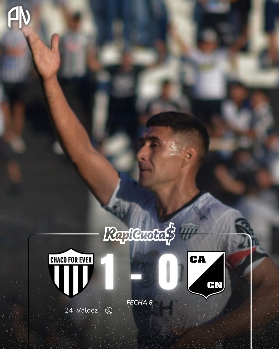 ⚫️⚪️ CHACO VA…

Chaco For Ever 1-0 Central Norte

Gran victoria del conjunto chaqueño para quedar, momentáneamente, a DOS PUNTOS de la cima de la Zona B.
