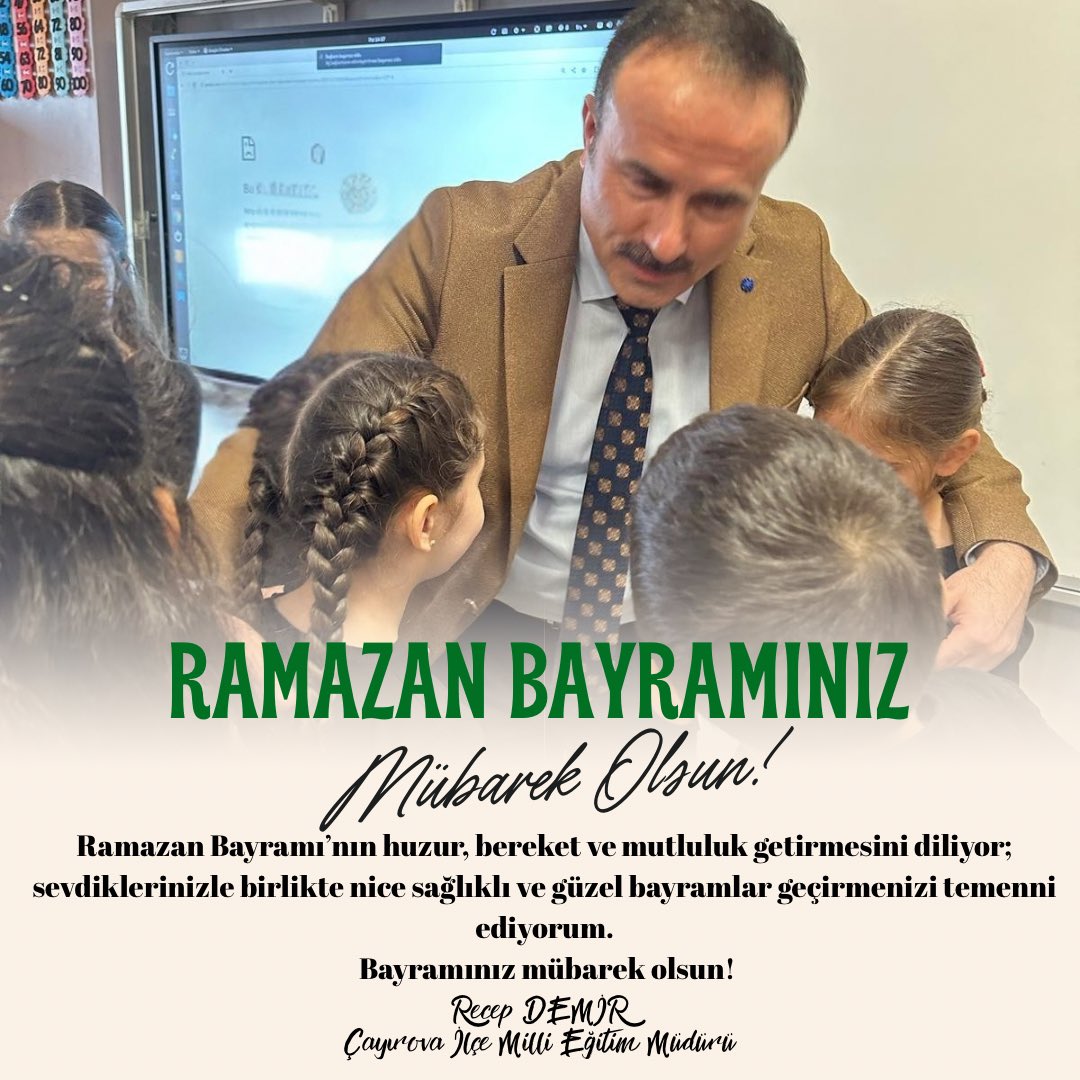 Çayırova İlçe Milli Eğitim Müdürlüğü (@cayirovamem) on Twitter photo 