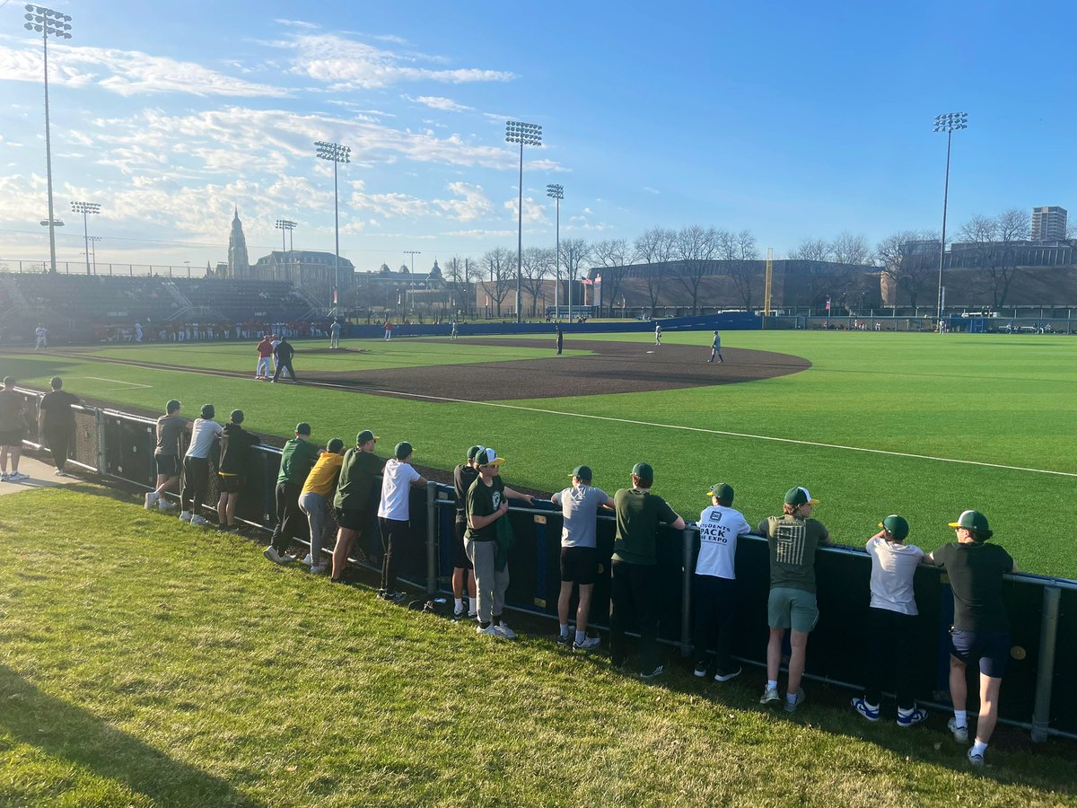 Couldn’t have asked for a better day to take in some college baseball in the city. Thank you <a href="/UIC_Baseball/">UIC Baseball 🔥⚾️</a> for the hospitality!