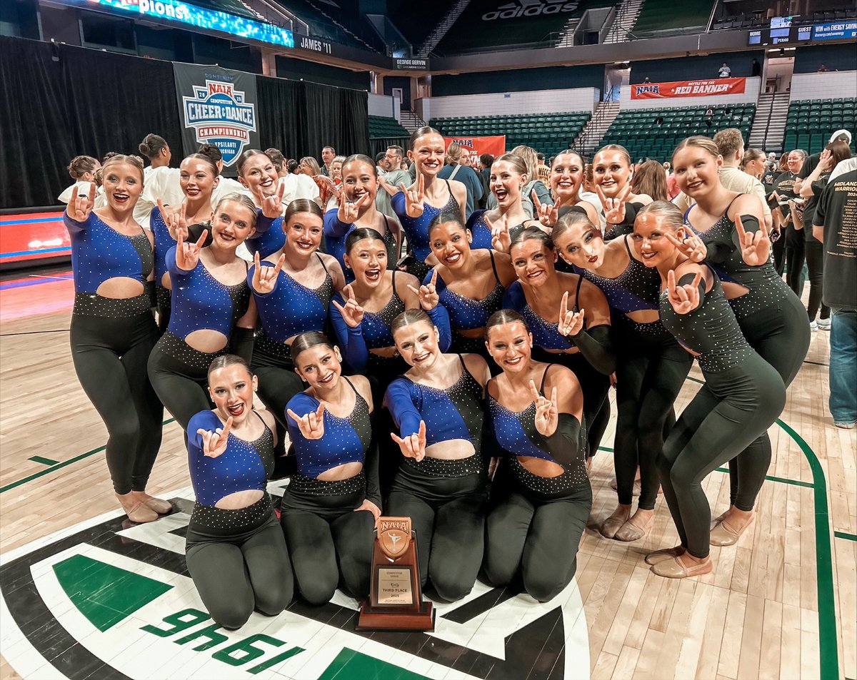 DANCE: GV Competitive Dance Finishes Third at the 2025 NAIA National Championships
-ow.ly/9Jnm50Vr08o

#WEAREDSM