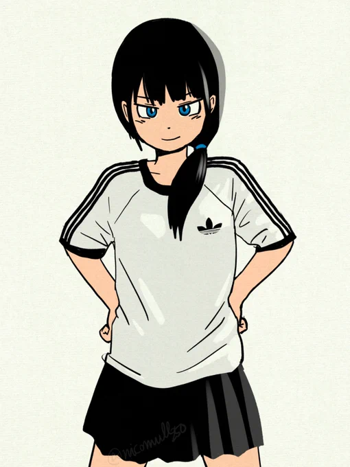 #オリジナルイラスト #adidas 