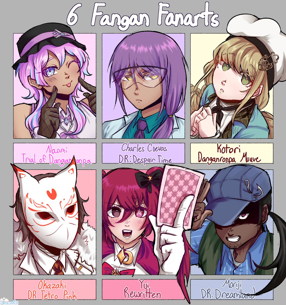 Personnallll's tweet photo. Finally finished this!
#TrialofDR #DRDT #Danganronpamauve #tetrodanganronpapink #projectrewritten #DrDreamland https://t.co/nrHJjbJCaZ