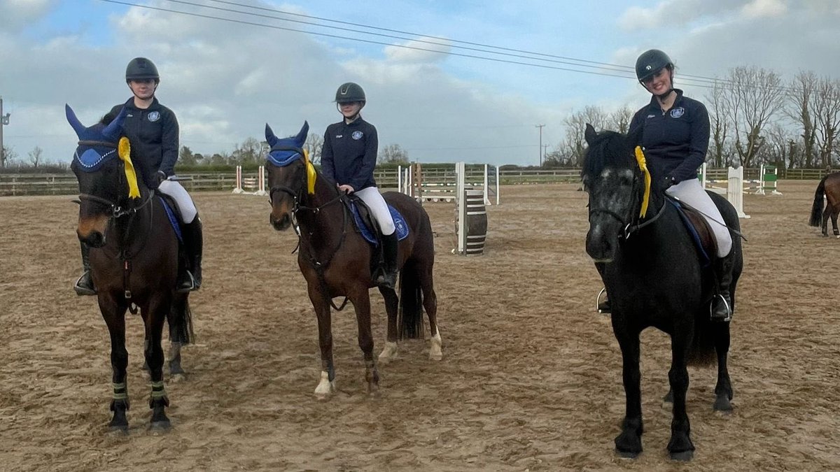 Great day … lots of determined showjumping - 4th Intermediate Team, 3rd Open Team, Abbie-Rose also 5th &amp; 6th Open Individual!