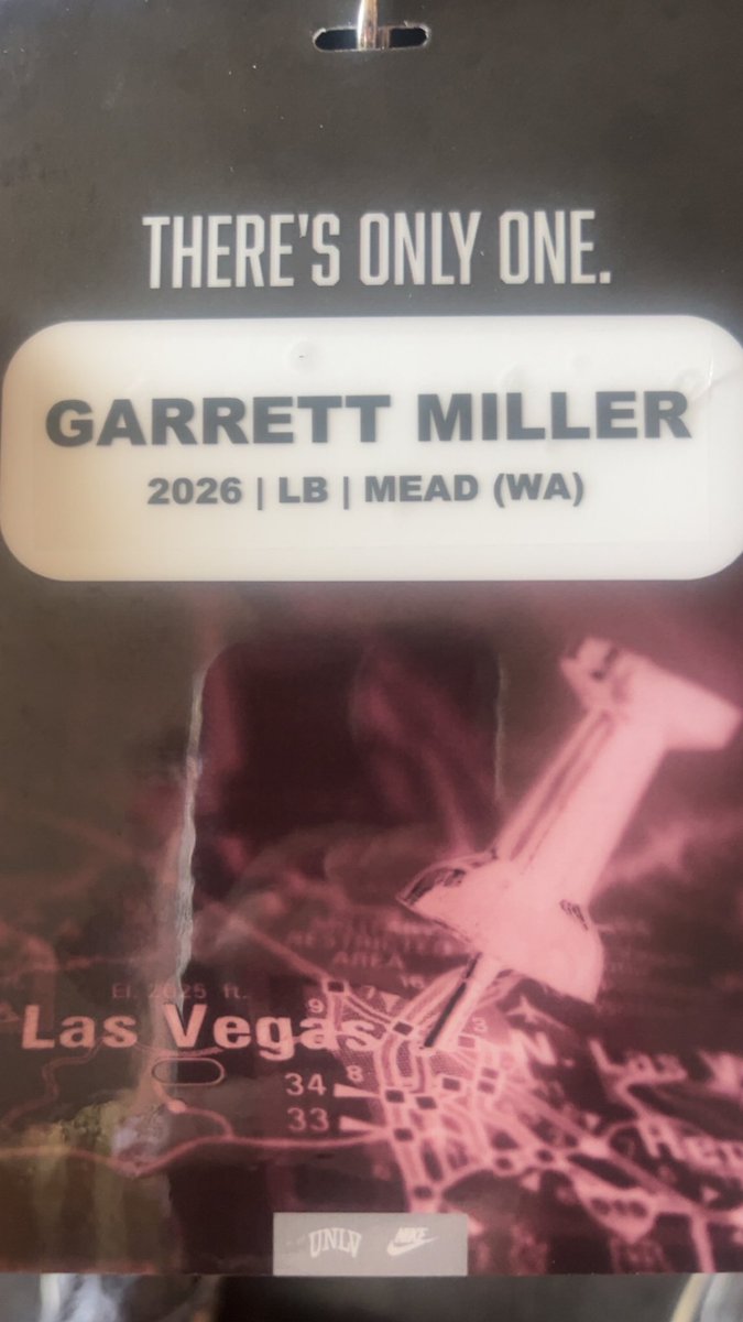 Garrett Miller (@garrettrmiller_) on Twitter photo Had a great visit at <a href="/unlvfootball/">UNLV Football</a> today. Thanks <a href="/Bam_Amina/">BAM AMINA</a> for having me out. Can’t wait to be back on campus this summer for camp. <a href="/TommyB_K/">Tommy Boyer-Kendrick</a> <a href="/GregPeach90/">Greg Peach</a> <a href="/Pro_Vision_Acad/">ProVisionAcademy</a> <a href="/NickFarman55/">Nick Farman M.S.</a> <a href="/JordanJ_/">Jordan Johnson</a> <a href="/GregBiggins/">Greg Biggins</a> <a href="/MeadHighSchool/">Mead High School</a> <a href="/PantherMead/">Mead High School Panther Football</a> <a href="/MEAD_ATHLETICS/">Mead Panther Sports</a> <a href="/INW_FOOTBALL/">Inland Northwest Football</a> Had a great visit at <a href="/unlvfootball/">UNLV Football</a> today. Thanks <a href="/Bam_Amina/">BAM AMINA</a> for having me out. Can’t wait to be back on campus this summer for camp. <a href="/TommyB_K/">Tommy Boyer-Kendrick</a> <a href="/GregPeach90/">Greg Peach</a> <a href="/Pro_Vision_Acad/">ProVisionAcademy</a> <a href="/NickFarman55/">Nick Farman M.S.</a> <a href="/JordanJ_/">Jordan Johnson</a> <a href="/GregBiggins/">Greg Biggins</a> <a href="/MeadHighSchool/">Mead High School</a> <a href="/PantherMead/">Mead High School Panther Football</a> <a href="/MEAD_ATHLETICS/">Mead Panther Sports</a> <a href="/INW_FOOTBALL/">Inland Northwest Football</a>